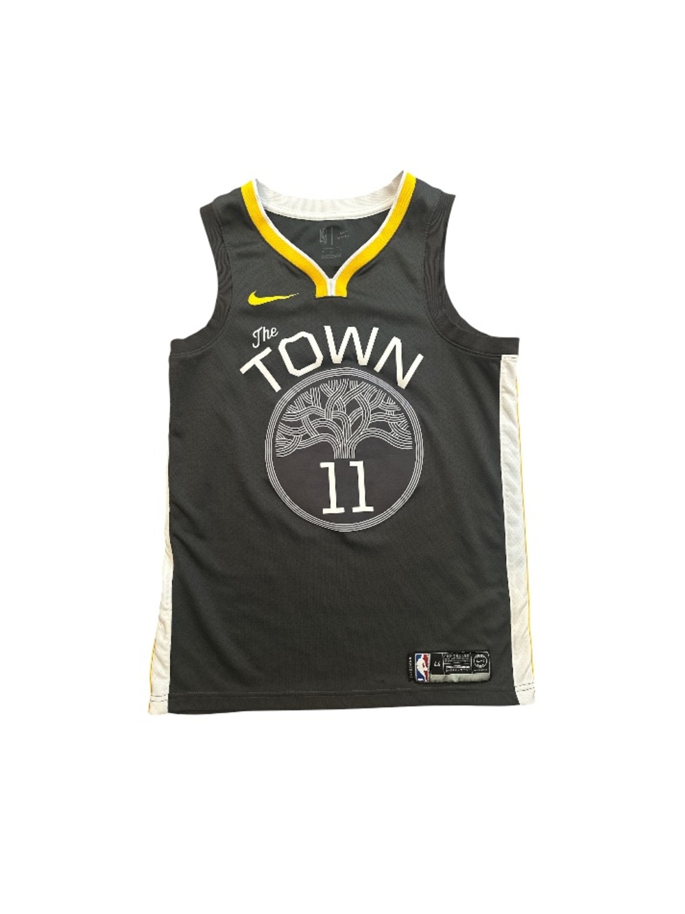 Golden State Warriors Klay Thompson 11 The Town Nike Authentic Jersey